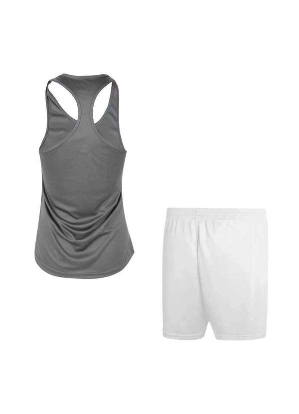 Penalty - Kit Penalty X Regata e Calção Feminino Cinza 2