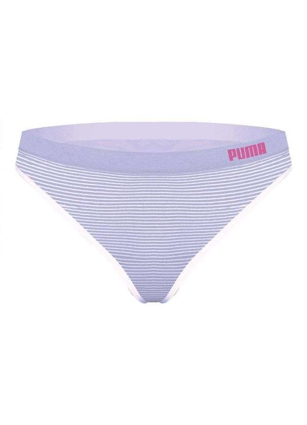 Puma - Kit Puma Sutiã e Calcinha sem Costura Feminino Roxo 2