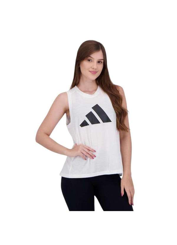 Adidas - Regata Adidas Essentials Logo Feminina Branco