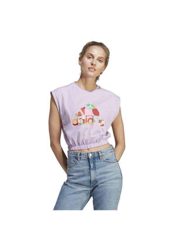 Adidas - Regata Adidas Farm Rio Feminina Rosa