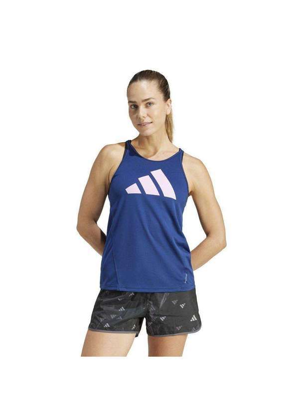 Adidas - Regata Adidas Run It Feminina Azul