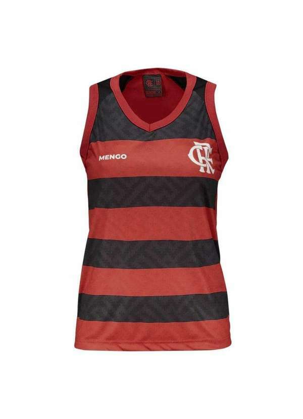 Braziline - Regata Braziline Flamengo Nós Feminina Preto