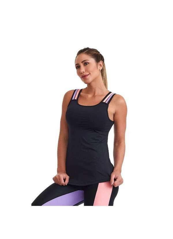 Cajubrasil - Regata Cajubrasil Soul Feminina Preto