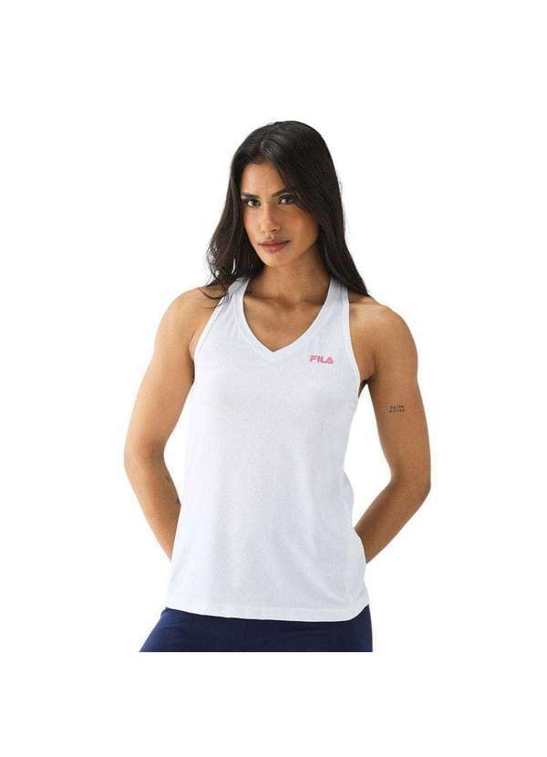 Fila - Regata Fila Basic Long Freedom Ii Feminina Branco