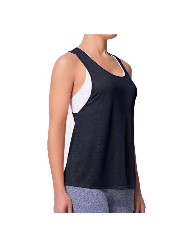 Selene - Regata Selene Fitness Feminina Preto