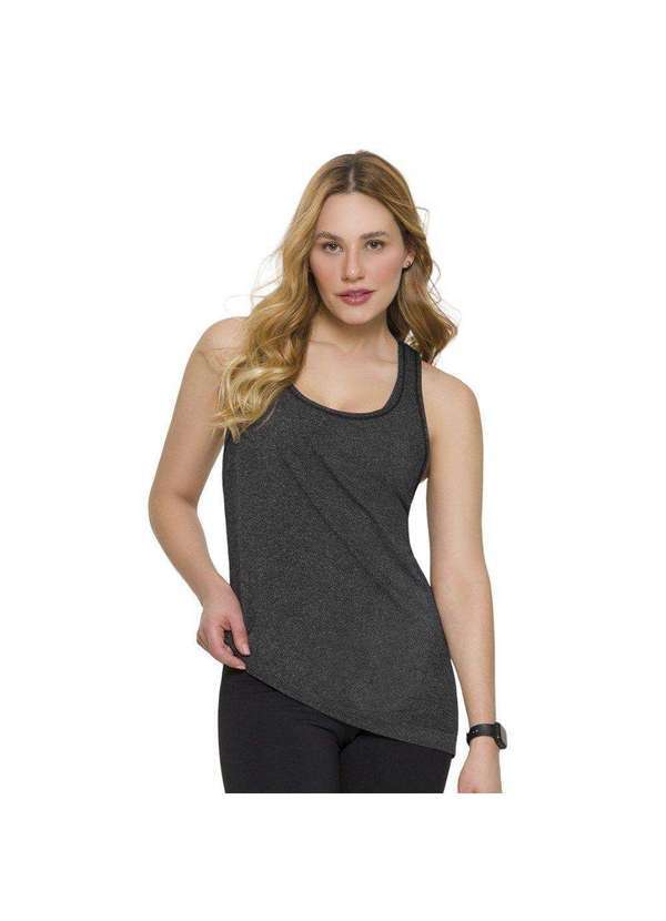 Selene - Regata Selene sem Costura Feminina Preto