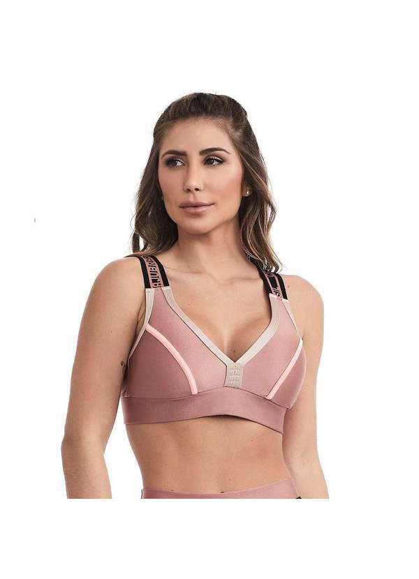 Cajubrasil - Top Cajubrasil Glow Feminino Rosa