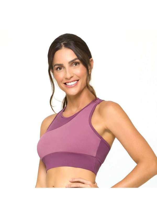 Selene - Top Cropped Selene com Bojo Feminino Rosa