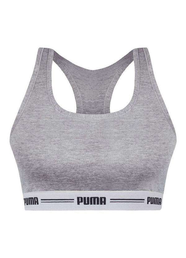 Puma - Top Nadador Puma Cotton Feminino Top Nadador Puma Cotton Feminino