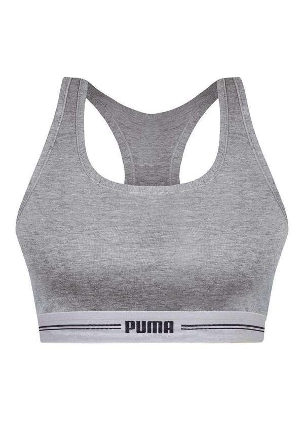 Puma - Top Nadador Puma Cotton Feminino Top Nadador Puma Cotton Feminino