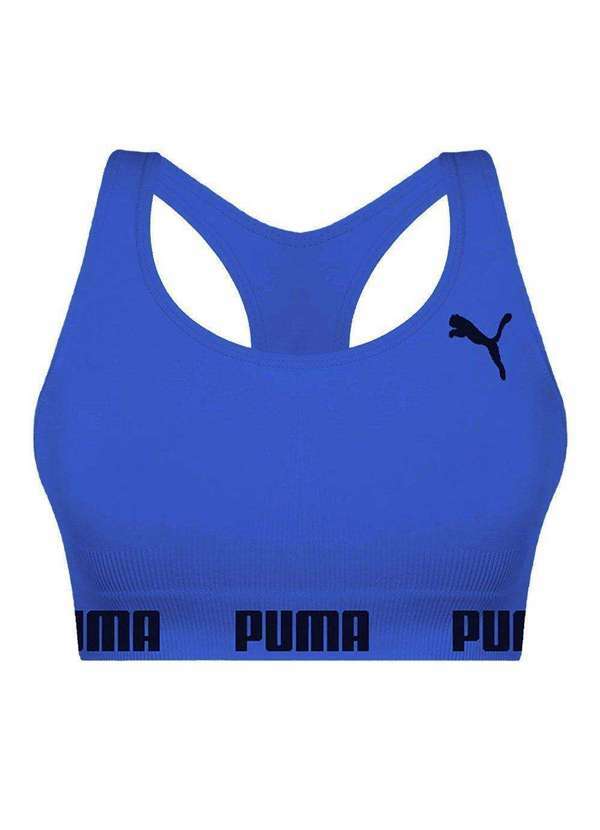Puma - Top Puma Nadador sem Costura Feminino Top Puma Nadador Feminino