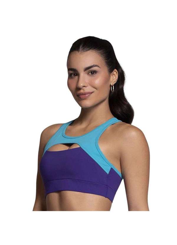 Selene - Top Selene com Recorte e Bojo Feminino Roxo