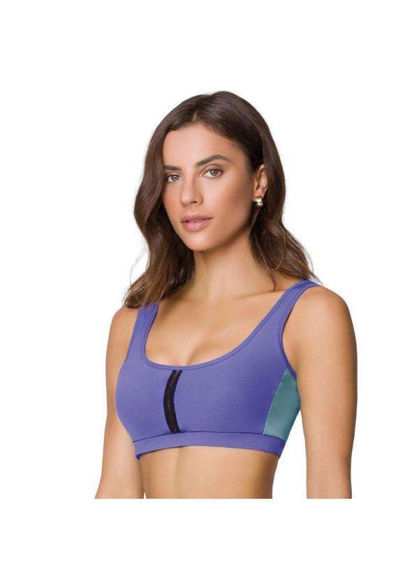 Selene - Top Selene Recortes com Bojo Feminino Rosa