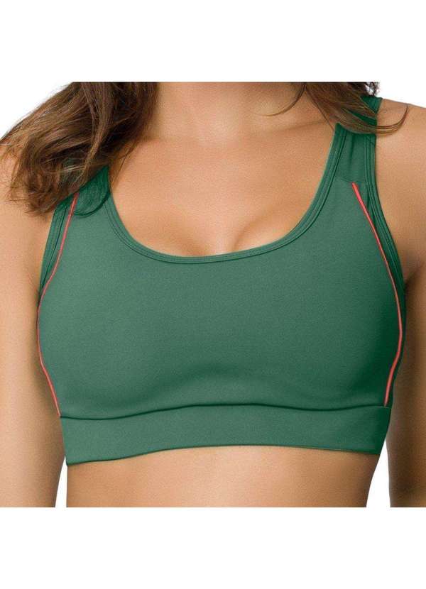Selene - Top Selene Recortes com Bojo Feminino Verde 2