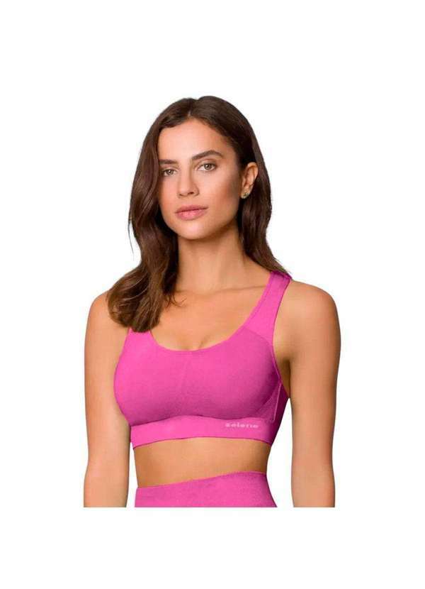 Selene - Top Selene Sport sem Costura Feminina Rosa