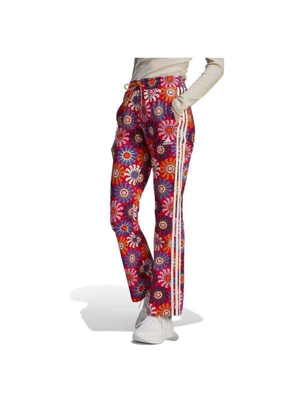 Adidas - Calça Adidas X Farm Rio Feminina Vermelho