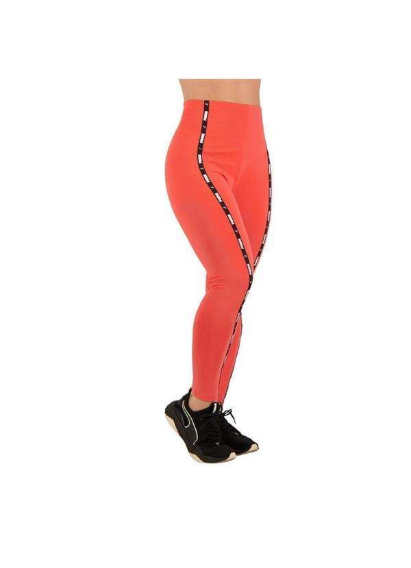 Puma - Calça Legging 7/8 Puma Power Highwaist Tape Feminina Legging Puma Essentials Feminina