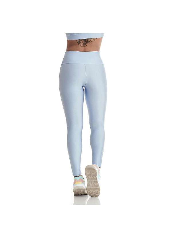 Cajubrasil - Calça Legging Cajubrasil Glow Plus Size Feminina Azul 2