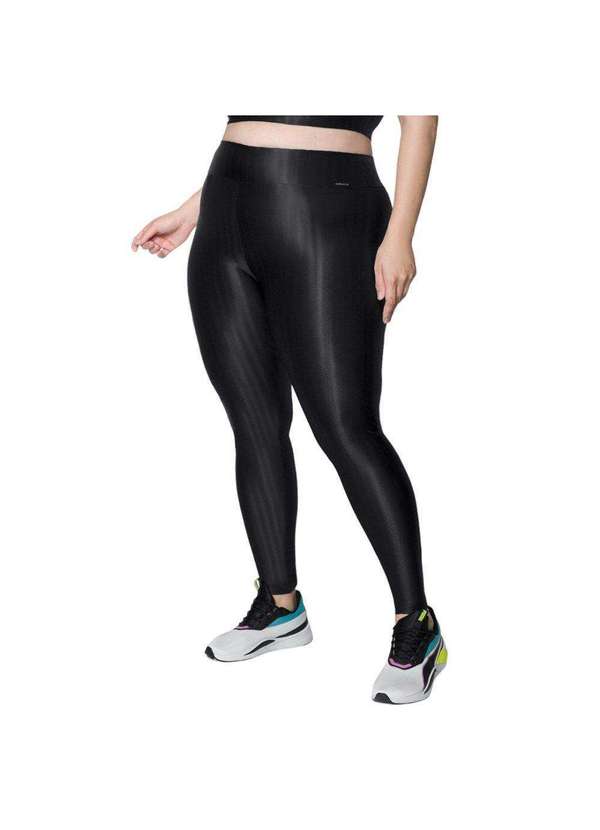 Selene - Calça Legging Selene 3d Plus Size Feminina Preto