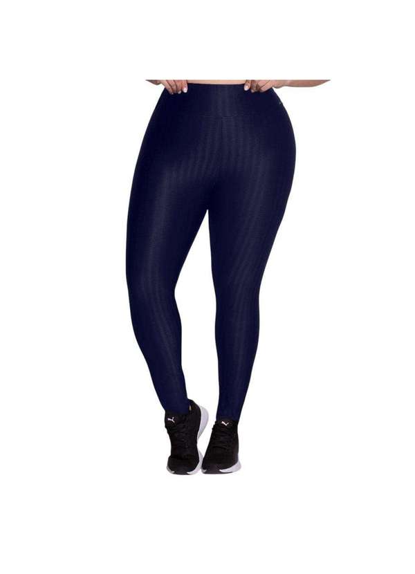 Selene - Calça Legging Selene 3d Plus Size Feminina Azul