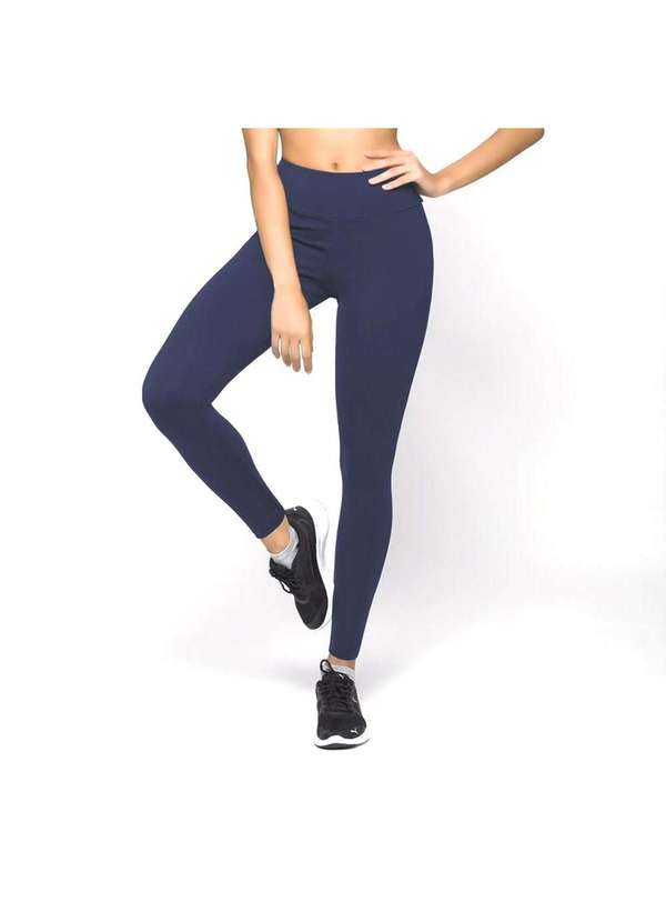 Selene - Calça Legging Selene Básica Feminina Azul