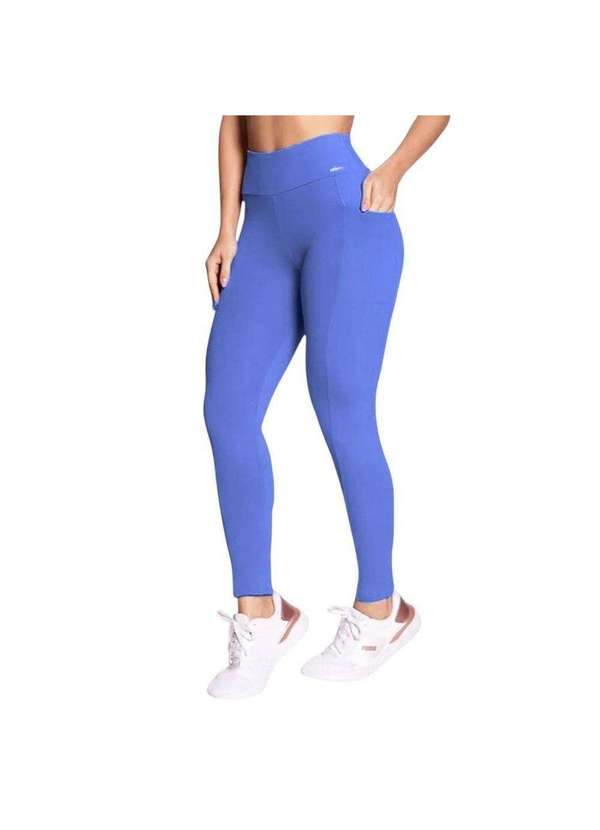 Selene - Calça Legging Selene com Bolso Feminina Azul