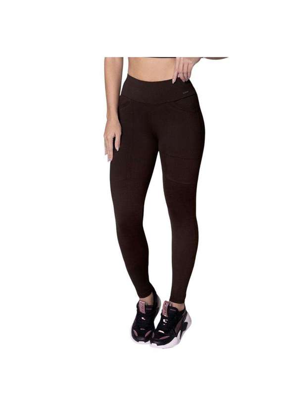Selene - Calça Legging Selene com Bolso Feminina Marrom