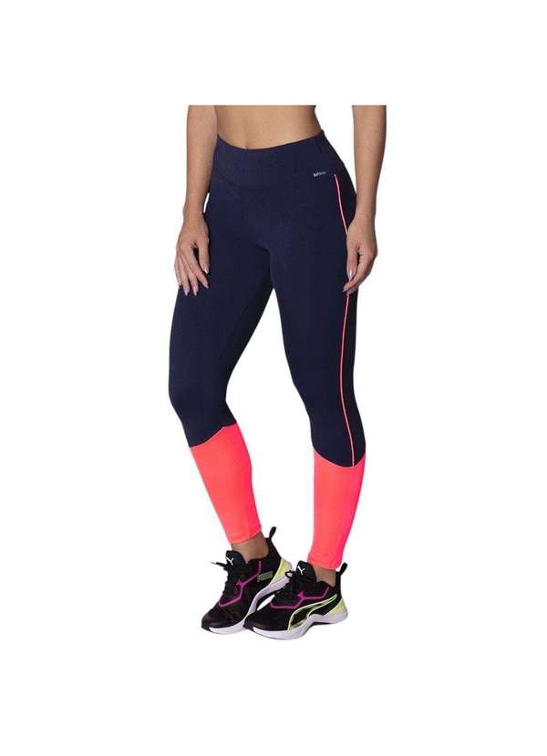 Selene - Calça Legging Selene com Recorte Feminina Azul