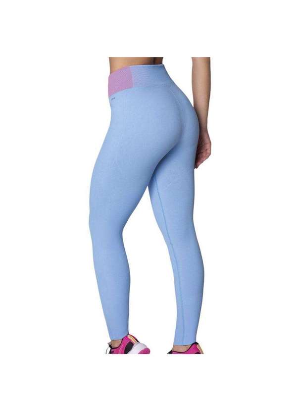 Selene - Calça Legging Selene sem Costura Feminina Azul 2