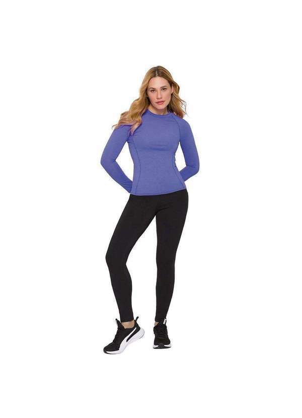 Selene - Conjunto Selene Camisa Térmica e Legging Feminino Preto