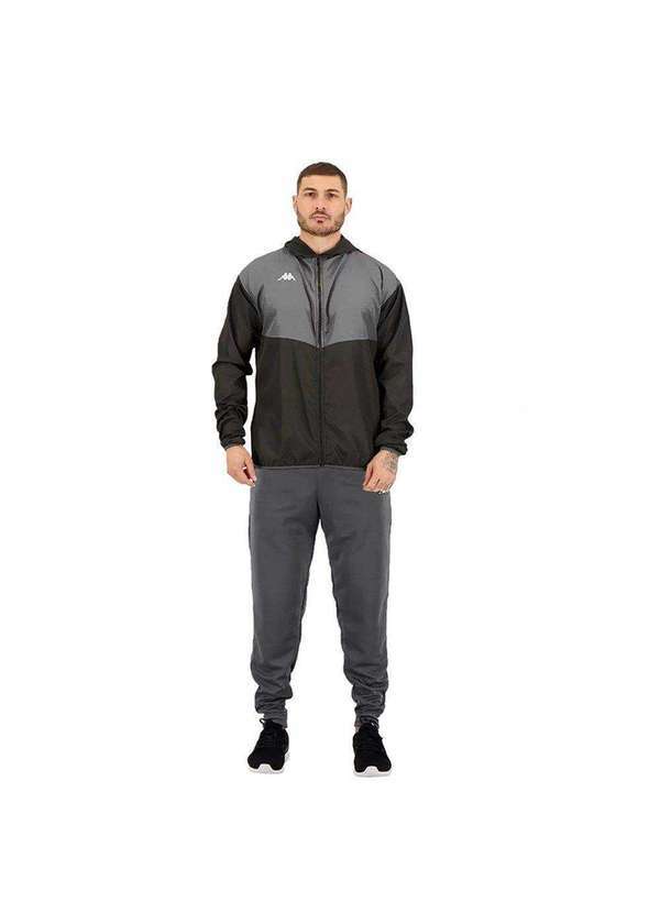 Kappa - Agasalho Kappa Lory Maggiore Masculino - Preto