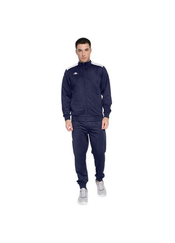 Kappa - Agasalho Kappa Trilobal Connel Masculino Azul