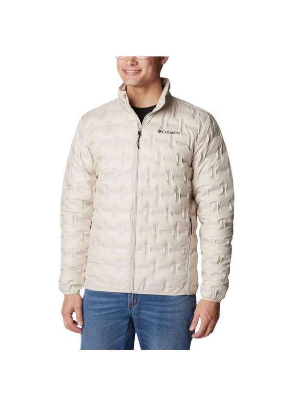 Columbia - Jaqueta Columbia Delta Ridge Ii Down Dark Stone Masculina Bege