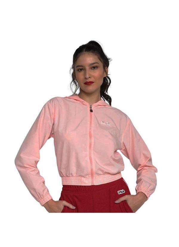 Fila - Jaqueta Corta Vento Fila Essencial Feminina Rosa