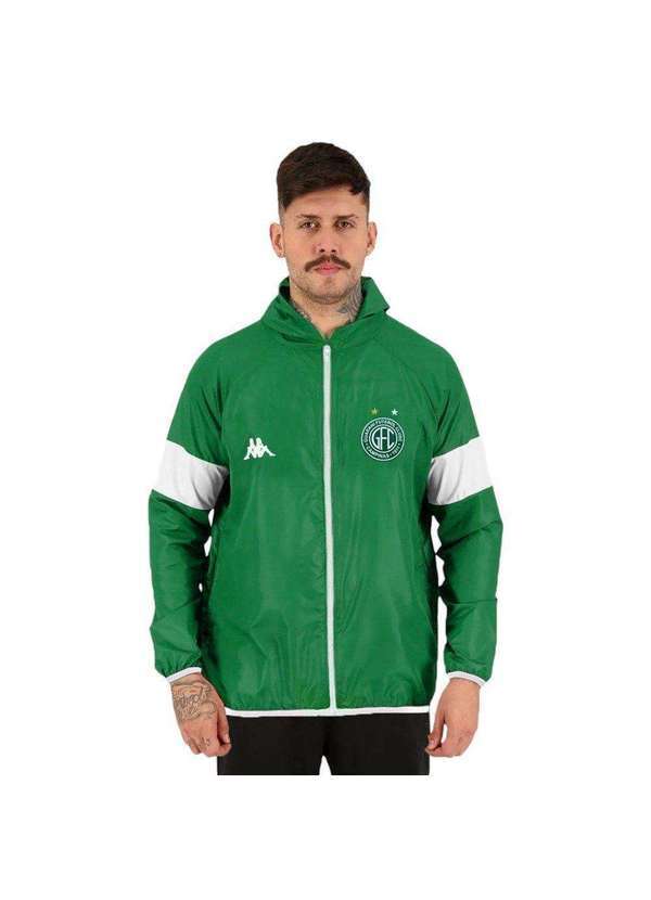 Kappa - Jaqueta Quebra Vento Kappa Guarani Masculina - Verde