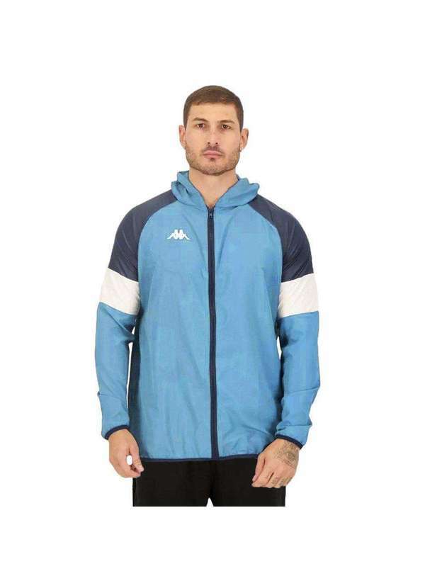 Kappa - Jaqueta Quebra Vento Kappa Witz Masculina Azul