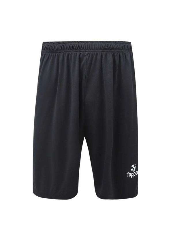 Topper - Calção Topper Fut Classic Plus Size Masculino Preto