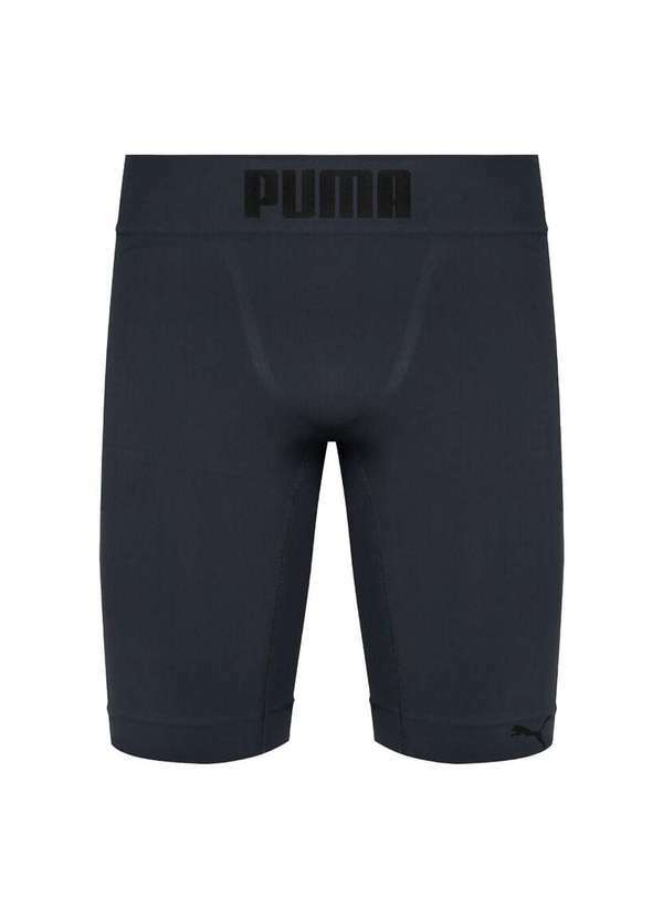 Puma - Bermuda Térmica Puma Long Boxer Masculina Cinza