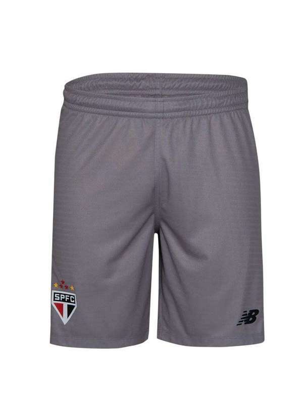 New Balance - Calção New Balance São Paulo Goleiro 2024/25 Masculino Cinza