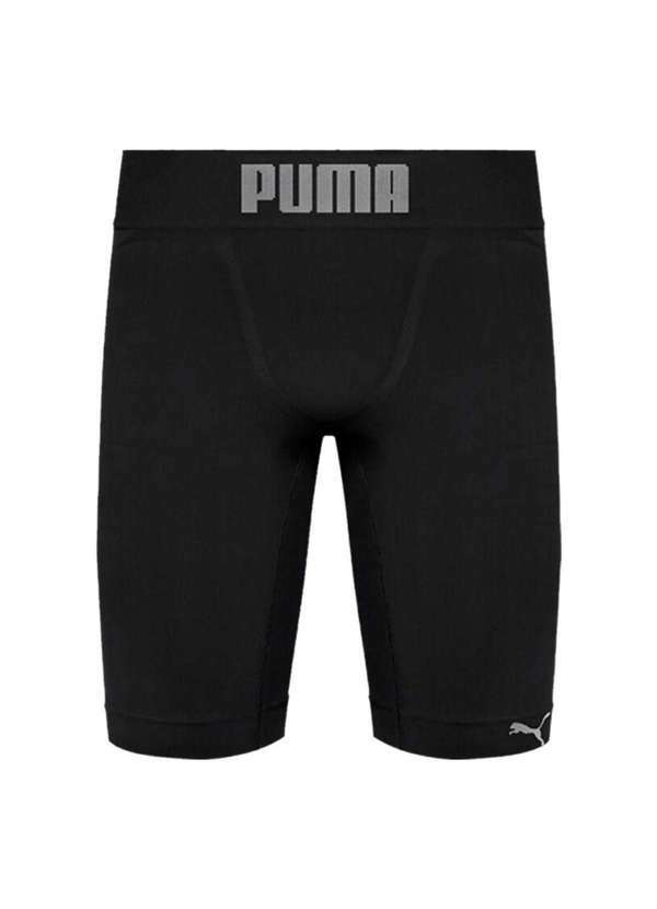 Puma - Kit 2 Bermudas Térmicas Puma Long Boxer Masculino Preto 2