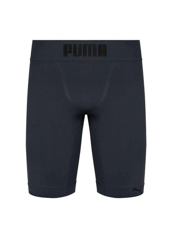 Puma - Kit 2 Bermudas Térmicas Puma Long Boxer Masculino Preto 3