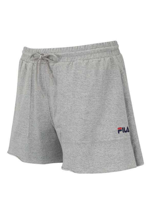 Fila - Short Fila Comfort Easy Plus Size Feminino Cinza
