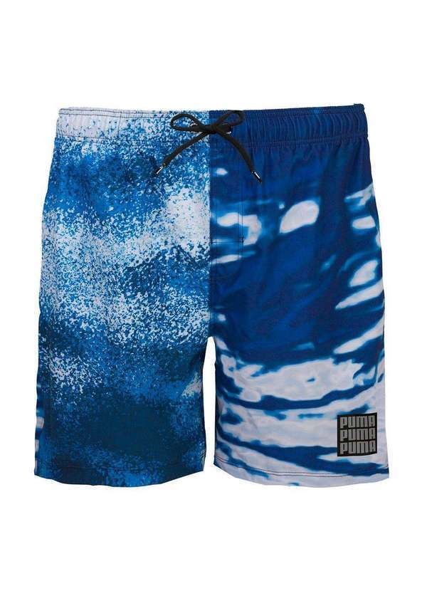 Puma - Short Puma Board Estampado Masculino Short Puma Board Masculino