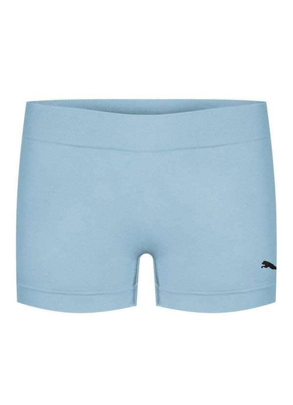 Puma - Short Puma Boxer sem Costura Feminino Azul