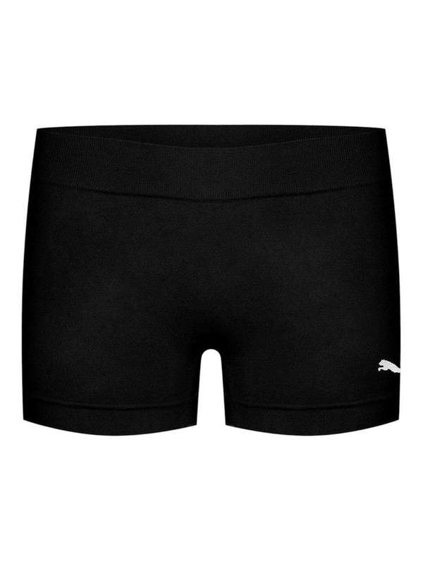 Puma - Short Puma Boxer sem Costura Feminino Preto