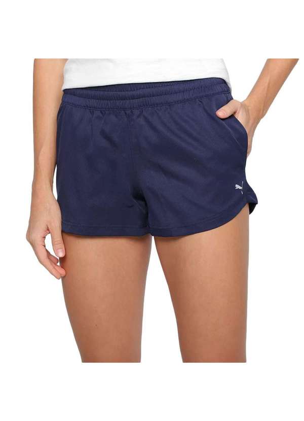 Puma - Short Puma Performance Training 3 Feminino Azul
