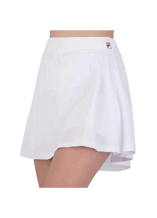 Fila - Short Saia Fila F-Box Tennis Basic Feminino Branco