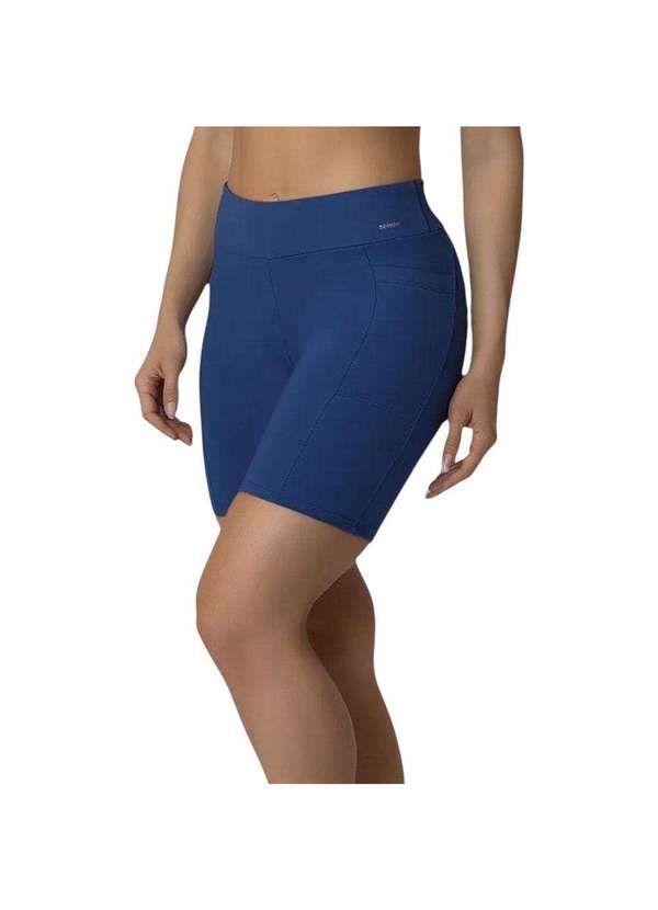 Selene - Short Selene com Bolso Lateral Feminino Azul