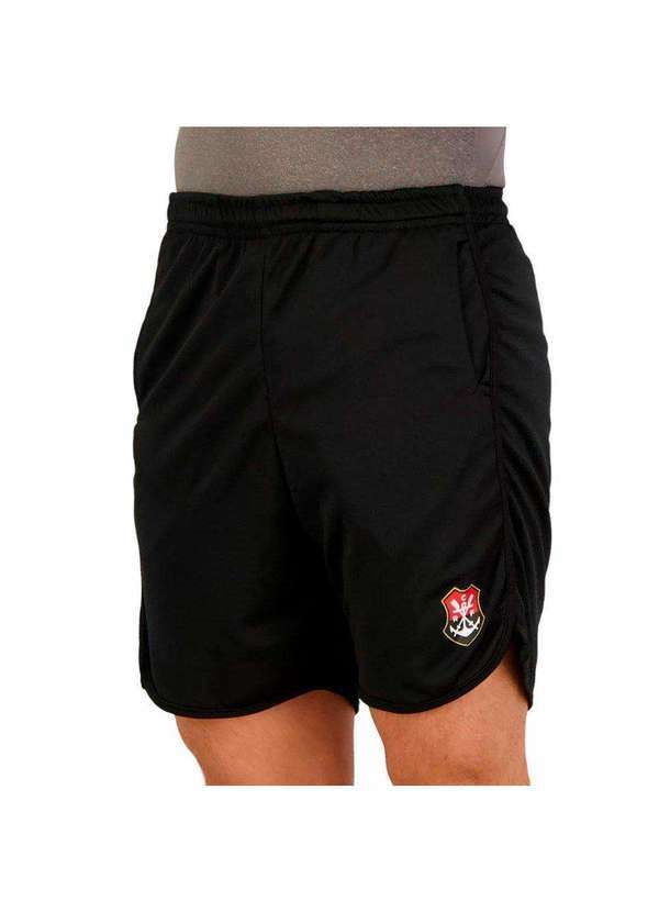 Braziline - Bermuda Braziline Flamengo Crypto Masculina Preto
