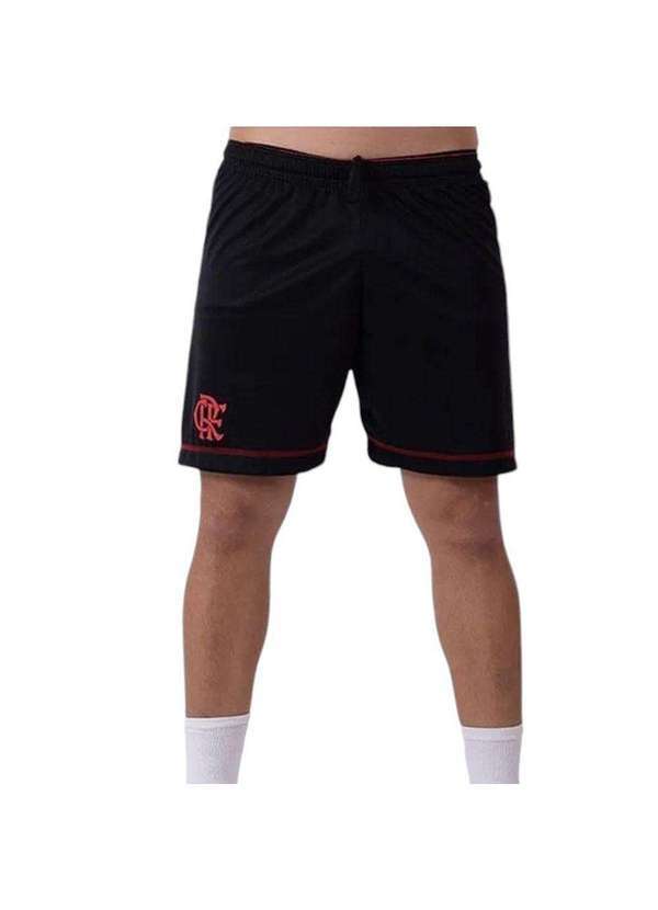 Braziline - Bermuda Braziline Flamengo Taça Masculina Preto
